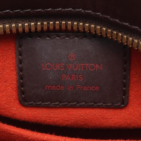 LOUIS VUITTON Brown Damier Leather Bag - Picture 5 of 11